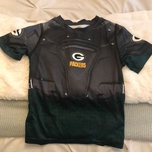 Green Bay Packers boys dry fit shirt
